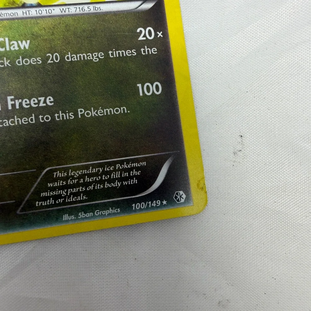 Pokemon Black Kyurem 100/149 Holo Rare Boundaries Crossed Black & White 2012